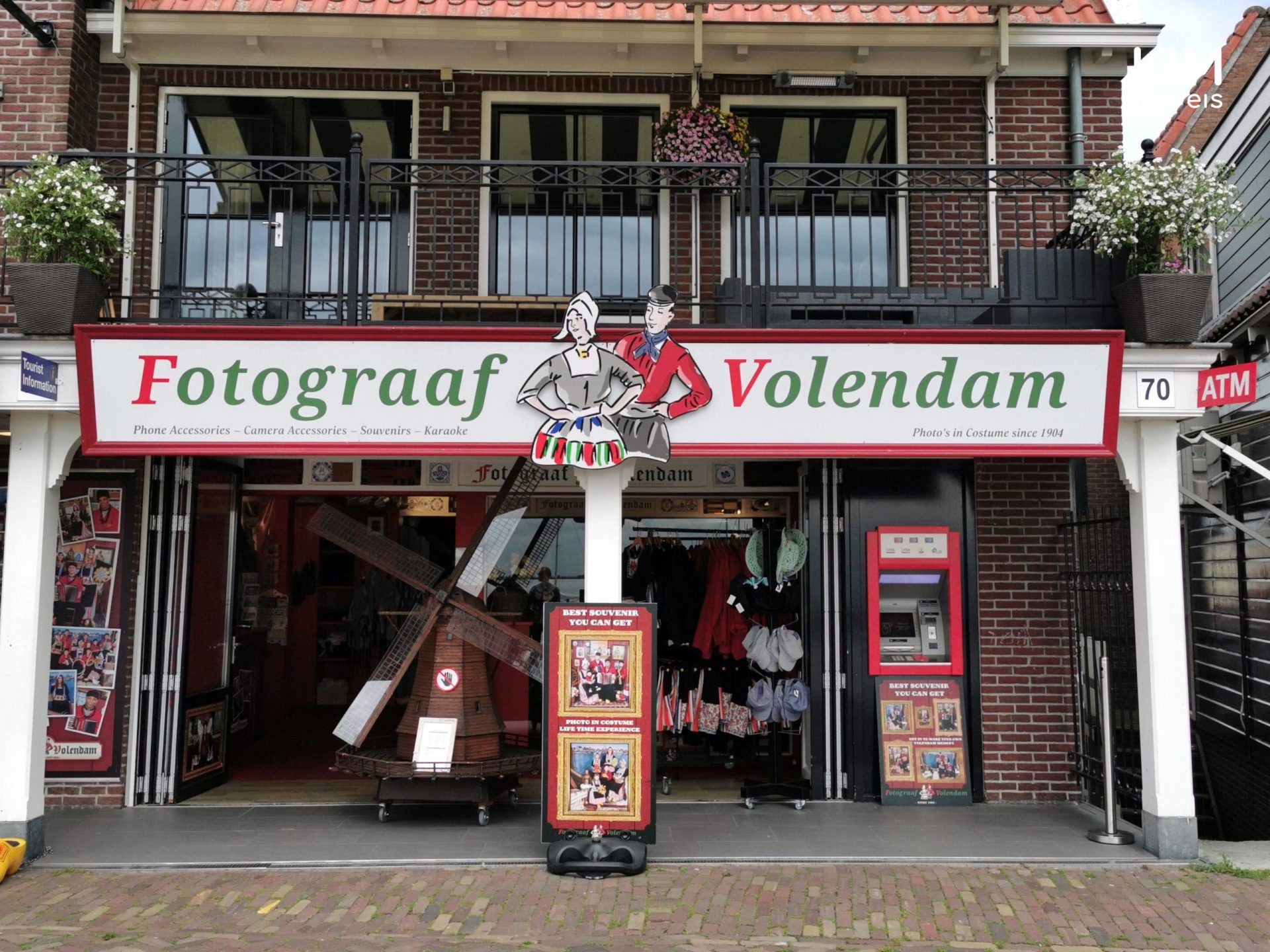 A day in Volendam and Marken in the Netherlands typical touristy and