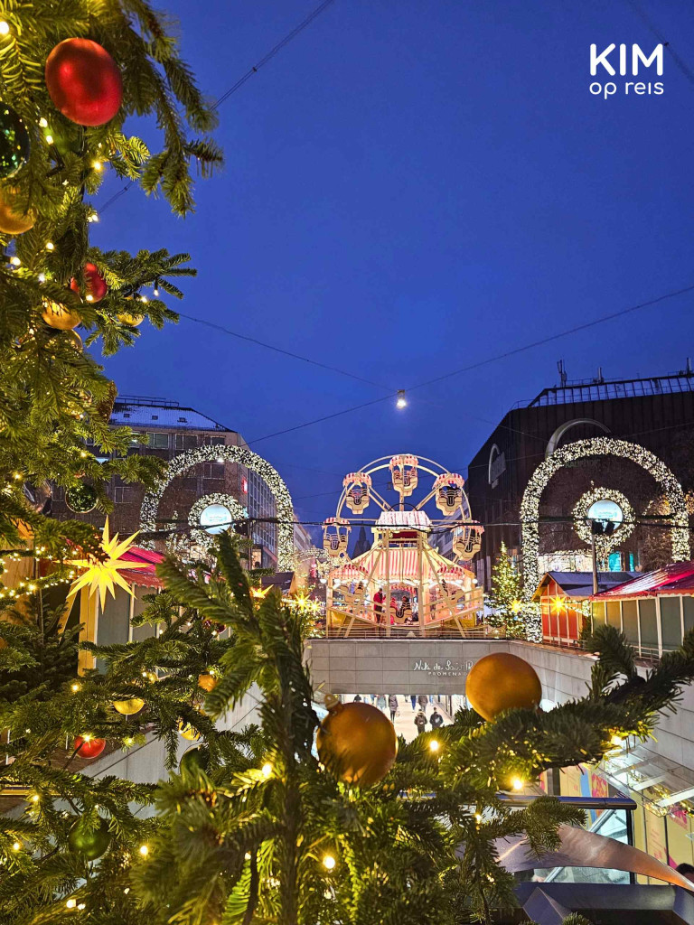 Duitse én Finse kerstmarkt in Hannover Kim op reis