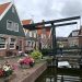 Drawbridge in historical Volendam